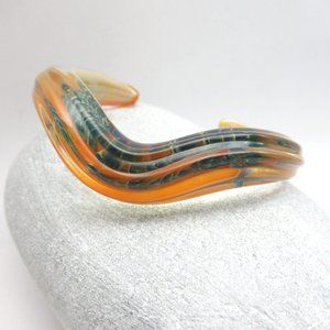 Glass Cuff Bracelet
